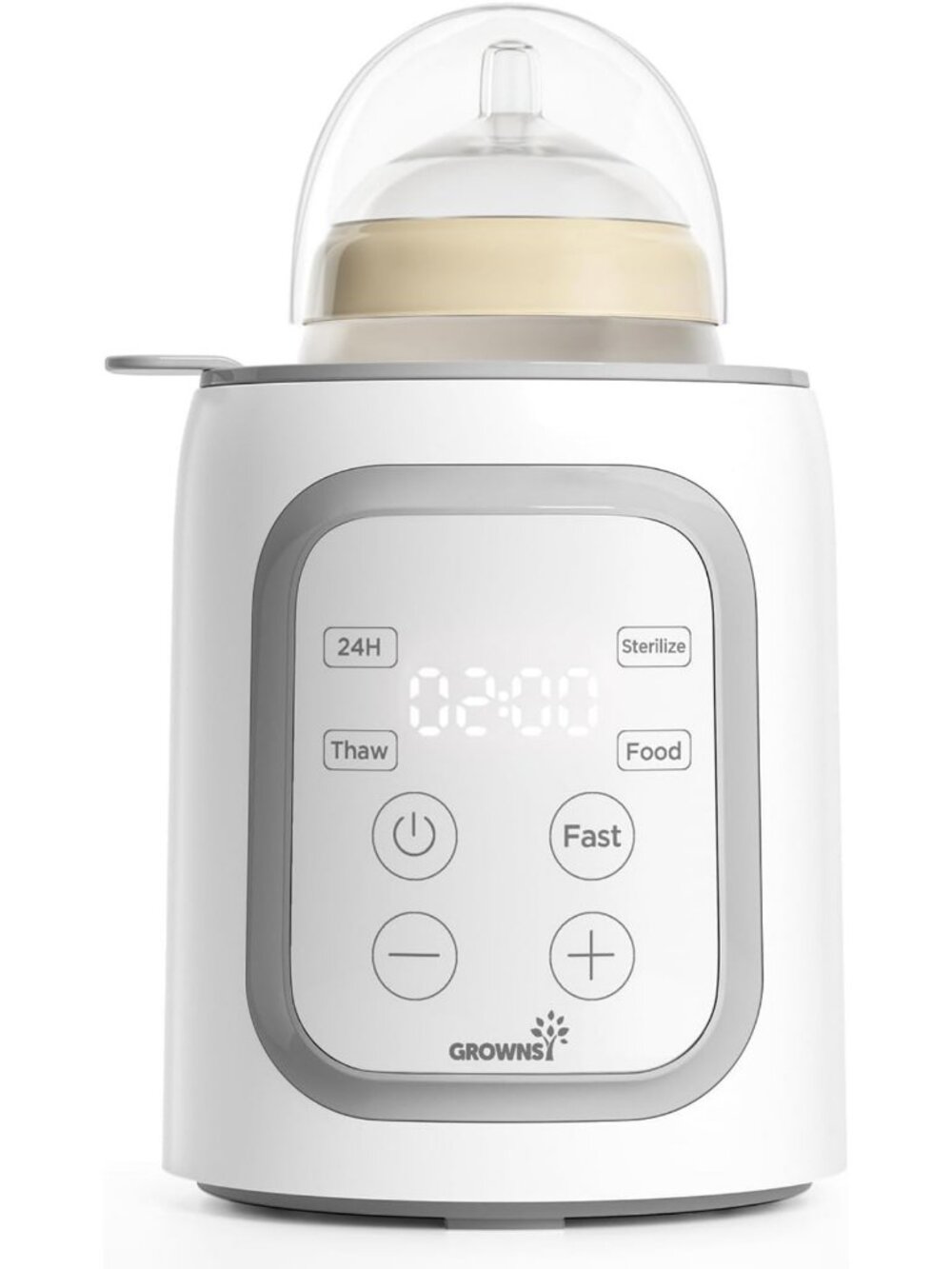 8-in-1 Fast Bottle Warmer with Timer | Multi-Use, Safe, Precise Temp, Easy